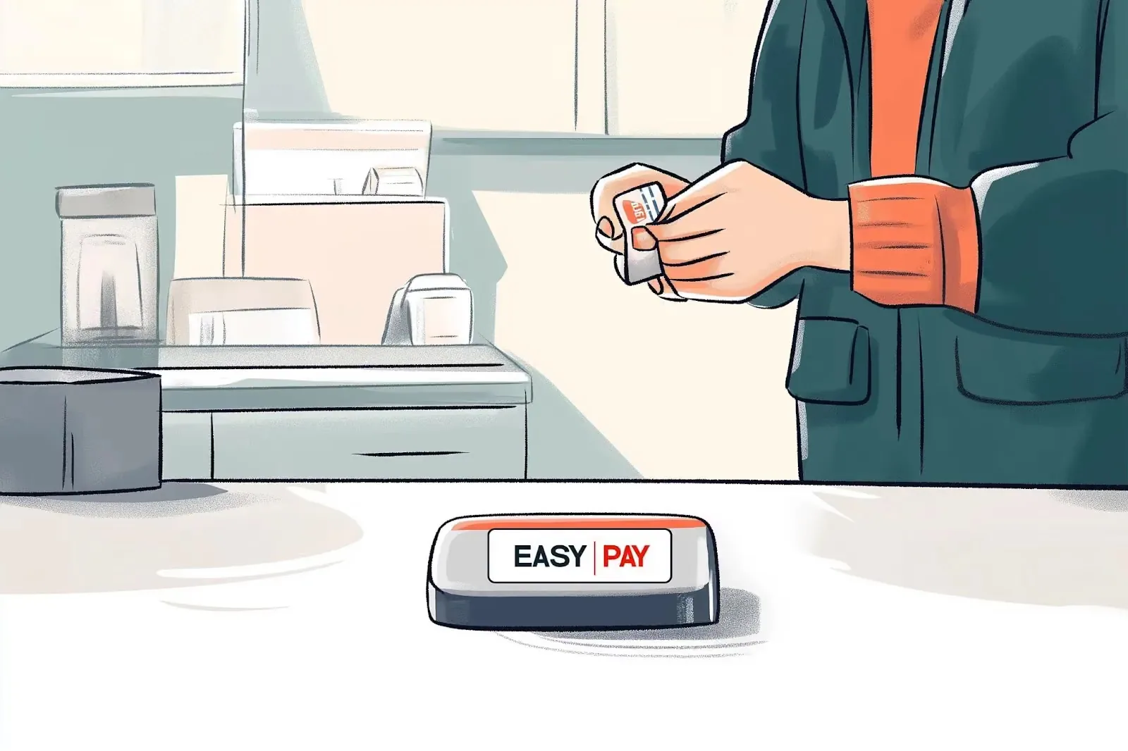 Easy pay box