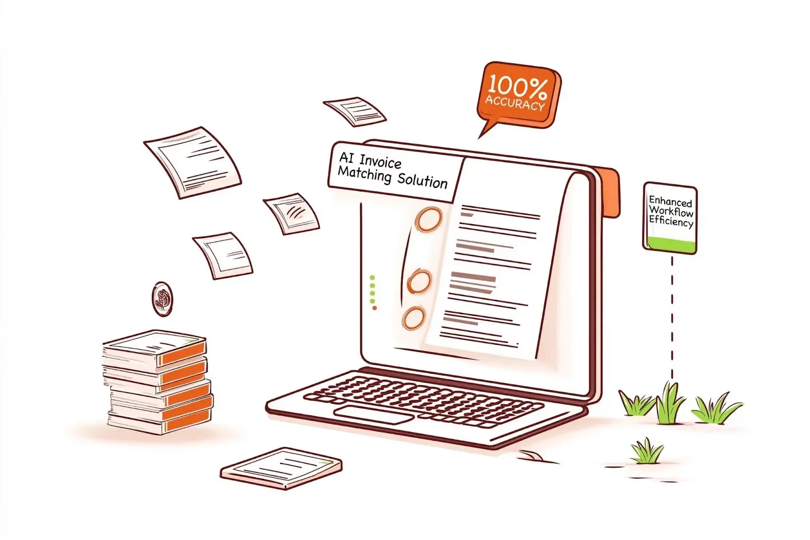 AI invoice matching solution