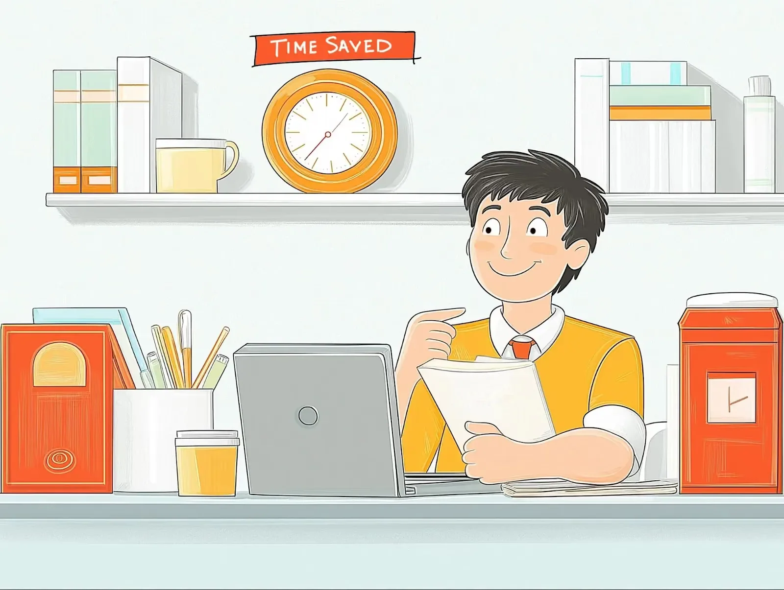 Time saved