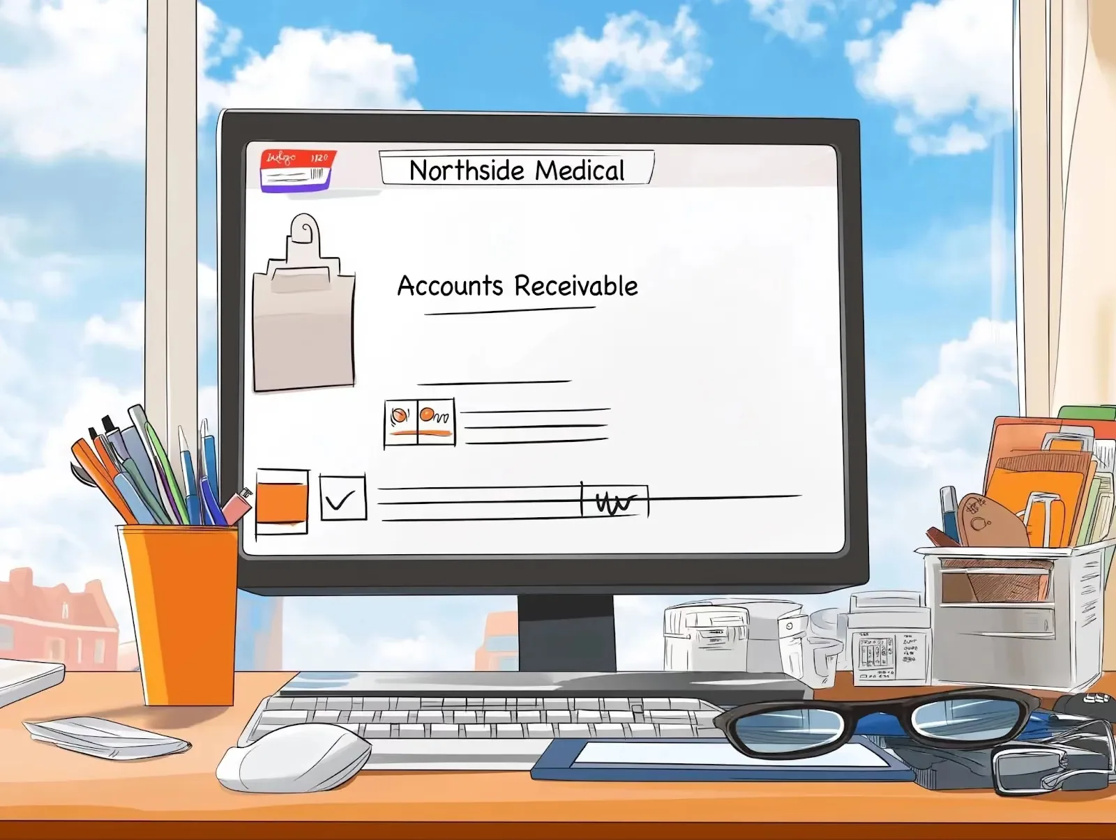 Medical accounts receivable