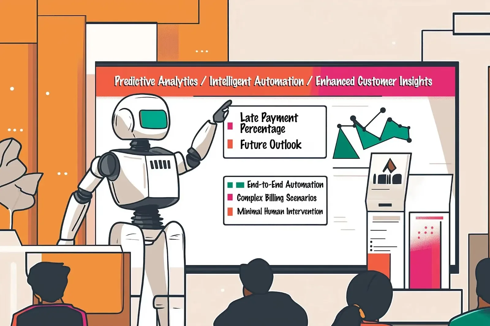 Robot presenting